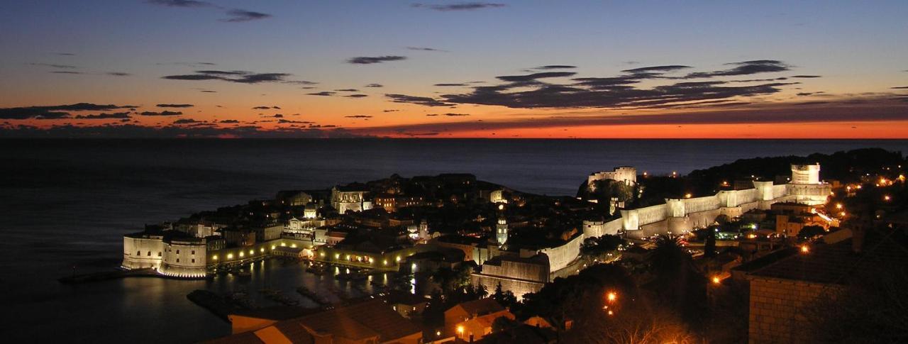 Panoramic Sea And Old Town View Dubrovnik Apartment Exterior photo